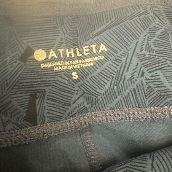 Athleta Womens  Navy Blue Tropical Excursion High Rise Jogger Pants Size S - Picture 8 of 12